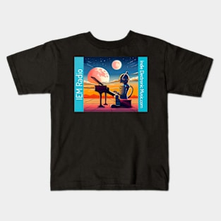 IEM Radio - Indie Electronic Music - Robot Music Kids T-Shirt